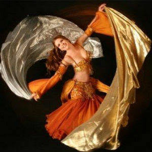 Ballerina di danza mediorientale
